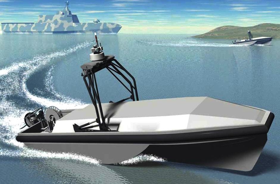 Autonomous boat for security